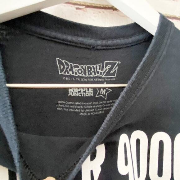 DRAGON BALL Z It’s Over 9000 Mens Shirt Size M - Picture 3 of 4